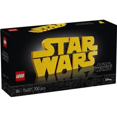 LEGO Star Wars - Logotipo de Star Wars™ para Construir - 75407