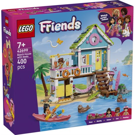 LEGO Friends - Casa en la Playa con Focas - 42699