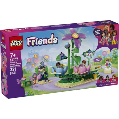 LEGO Friends - Tazas Locas: Flores y Hadas - 42702