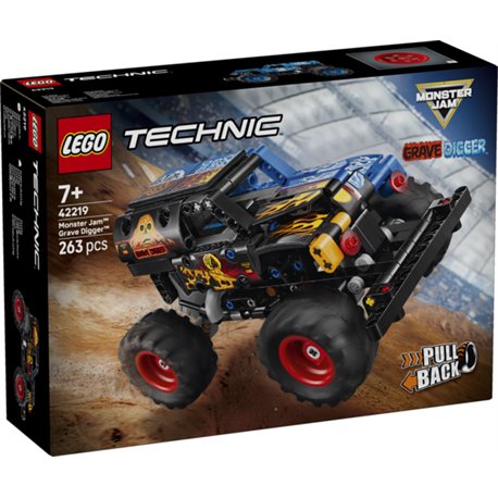 LEGO Technic - Monster Jam™ Grave Digger™ Fuego y Hielo - 42219