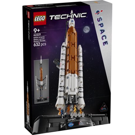 LEGO Technic - Cohete del Sistema de Lanzamiento Espacial NASA Artemis - 42221
