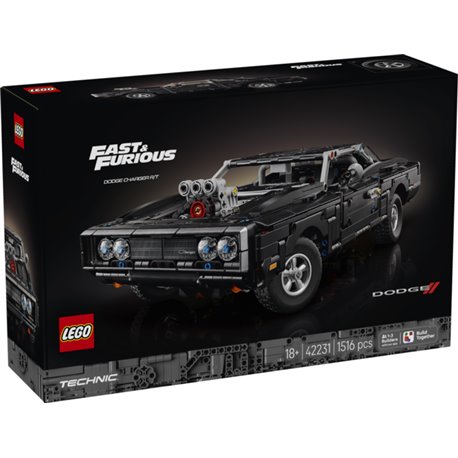 LEGO Technic - Coche Dodge Charger R/T de Fast and Furious - 42231