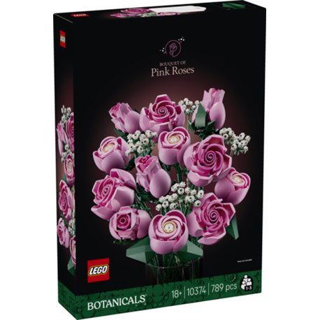 Lego Botanicals - Ramo de Rosas Rosadas - 10374