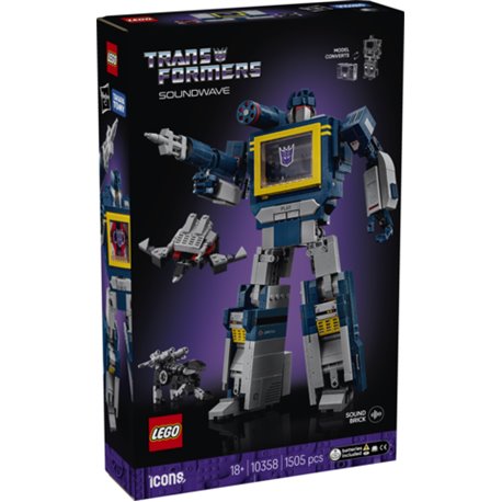 LEGO Icons - Transformers: Soundwave - 10358