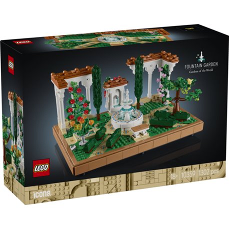 LEGO Icons - Jardín con Fuente - 10359