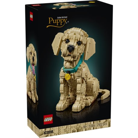 LEGO Icons - Cachorro de Golden Retriever - 11384