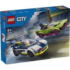 LEGO City - Coche de Policía y Potente Deportivo - 60415