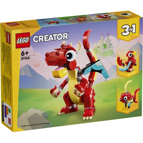 LEGO Creator - Dragón Rojo - 31145