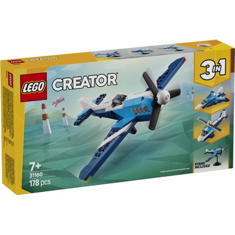 LEGO Creator - Aeronave: Avión de Carreras - 31160