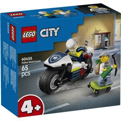 LEGO City - Persecución en Moto de Policía - 60455
