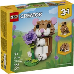 LEGO Creator - Lindo Hámster con Flor - 31376