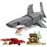 LEGO Creator - Feroz Tiburón con Cofre del Tesoro - 31381