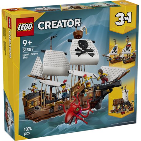 LEGO Creator - Barco Pirata Clásico - 31387