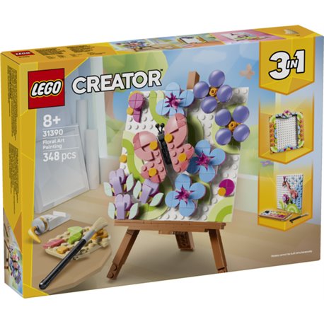LEGO Creator - Pintura Decorativa de Arte Floral - 31390