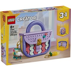 LEGO Creator - Bolso de Diseño Artístico con Compartimento - 31391