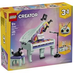 LEGO Creator - Piano Musical Decorativo con Gato - 31392