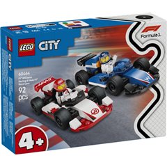 LEGO City - Coches de F1® Williams Racing y Haas F1® - 60464