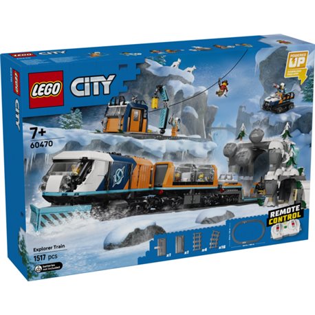LEGO City - Tren Expreso Polar Ártico de los Exploradores - 60470