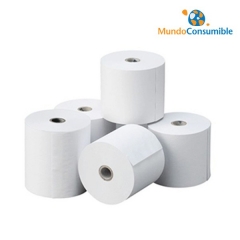 ROLLO DE PAPEL TERMICO 80X65X12mm (PACK 90)