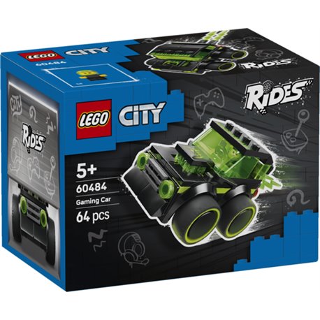 LEGO City - Vehículos: Coche de Carreras de Videojuego - 60484