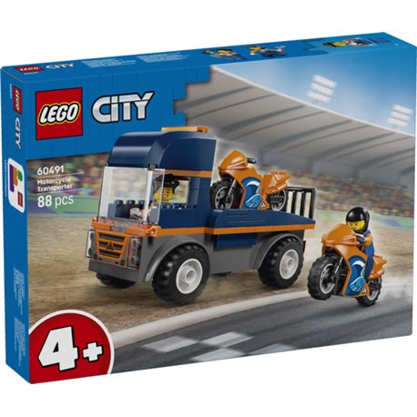 LEGO City - Camión de Transporte de Motos - 60491