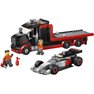 LEGO City - Camión de Exposición de F1® con Coche de Carreras Audi F1® - 60493