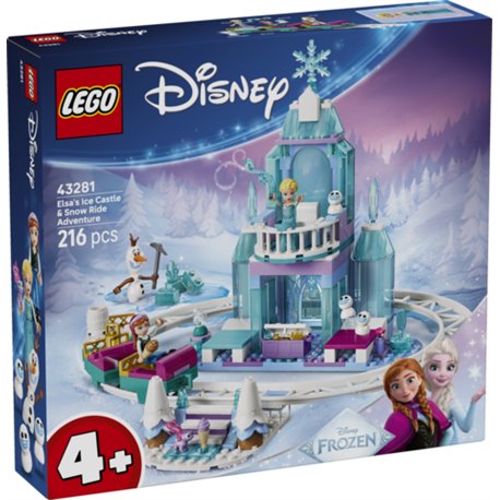 LEGO Disney - Castillo de Hielo de Elsa y Aventura en la Nieve - 43281