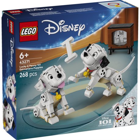 LEGO Disney - Lucky y Penny: Cachorros de 101 Dálmatas - 43271