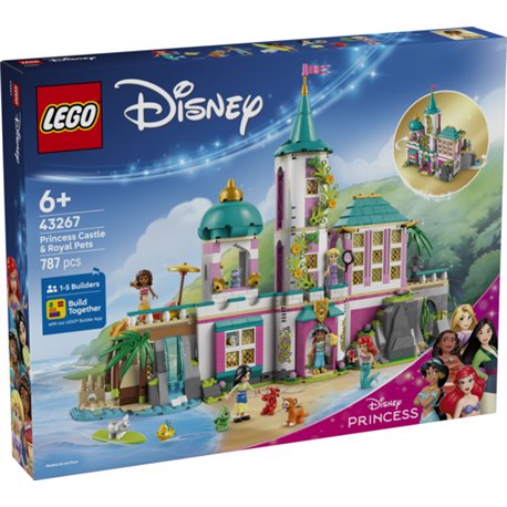 LEGO Disney - Castillo de las Princesas y Mascotas - 43267