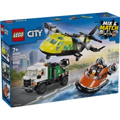 LEGO City - Remix: Avión, Camión Técnico y Aerodeslizador - 60505