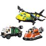 LEGO City - Remix: Avión, Camión Técnico y Aerodeslizador - 60505