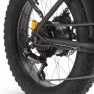 Nilox X8 Pro E-250W 70km 25Km/h 36V-13Ah Bicicleta Electrica Susprension Delantera Negro