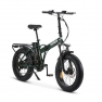 Nilox X8 Pro 250W 70km 25Km/h 36V-13Ah Bicicleta Eléctrica Susprensión Delantera Plegable Verde
