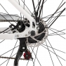 Nilox J7 eBike Bicicleta Eléctrica 25Km/h 36V - 13Ah 250W 80Km Suspensión Delantera Blanco