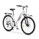 Nilox J7 eBike Bicicleta Eléctrica 25Km/h 36V - 13Ah 250W 80Km Suspensión Delantera Blanco