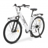 Nilox J7 eBike Bicicleta Eléctrica 25Km/h 36V - 13Ah 250W 80Km Suspensión Delantera Blanco