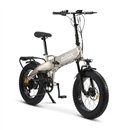 Nilox X10 250W 70Km 25Km/h 36V-13Ah Bicicleta Eléctrica Suspensión Delantera Plegable Gris