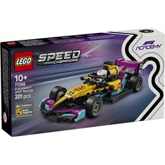 LEGO Speed Champions - Coche de Carreras F1 ACADEMY - 77258