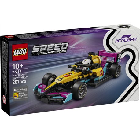 LEGO Speed Champions - Coche de Carreras F1 ACADEMY - 77258