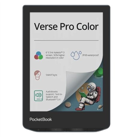 PocketBook Verse Pro Color 6'' 16GB Táctil MicroSD (Desprecintado)