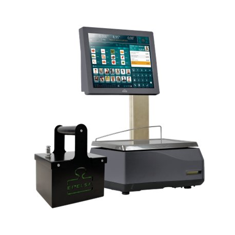 Balanza Epelsa TouchScale XS e20RL - 15 / 9 - Batería externa 15kg / 5gr