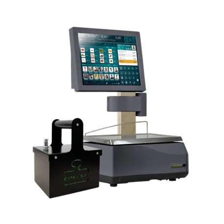 Balanza Epelsa TouchScale XS e20RLI - 15 / 9 - Batería externa 15kg / 5gr