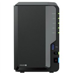 Synology DiskStation DS225+ 2 Bahias 2GB RAM Negro