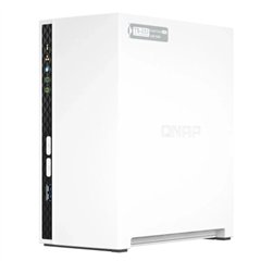 NAS QNAP TS-233 2 Bahias 3.5'' 2.5'' 2GB DDR4 Blanco (Nuevo Embalaje Deteriorado)