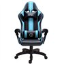 NASA Atlantis Negro / Azul Silla Gaming Reposabrazos (Nuevo Embalaje Deteriorado)