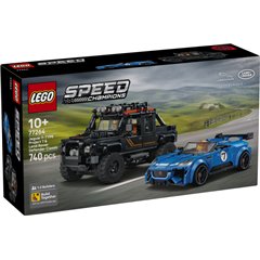 LEGO Speed Champions - Jaguar Project 7 y Land Rover Defender - 77264