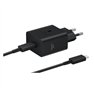 Cargador USB-C 45W USB C Base y Cable Samsung Negro (Desprecintado)