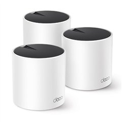 TP-Link Deco X55 Pack 3 Sistema Wi-Fi 6 Mesh AX3000 Punto Acceso (Nuevo Embalaje Deteriorado)