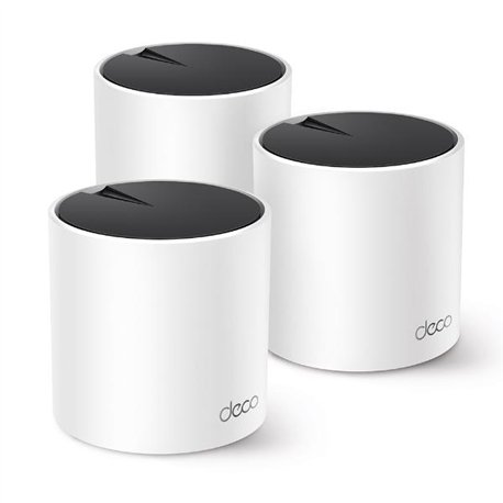 TP-Link Deco X55 Pack 3 Sistema Wi-Fi 6 Mesh AX3000 Punto Acceso (Nuevo Embalaje Deteriorado)
