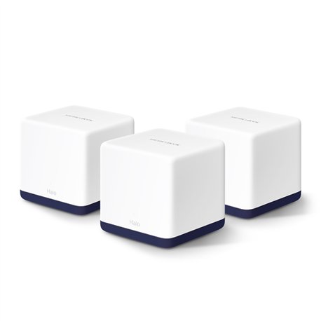 Mercusys Halo H50G AC1900 Wifi 1900Mbps Gigabit Pack 3 Puntos de Acceso (Nuevo Embalaje Deteriorado)